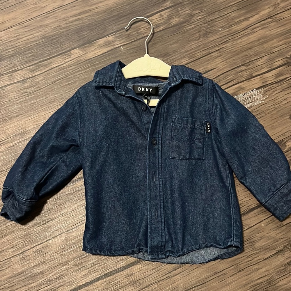 Jean boys button-down DKNY